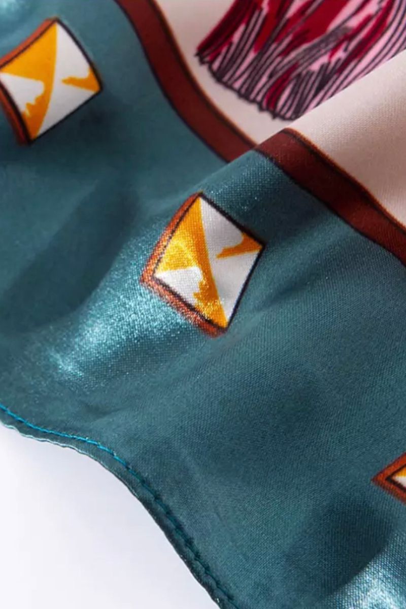 100 % ECHTER SEIDENSCHONER (Bandana)