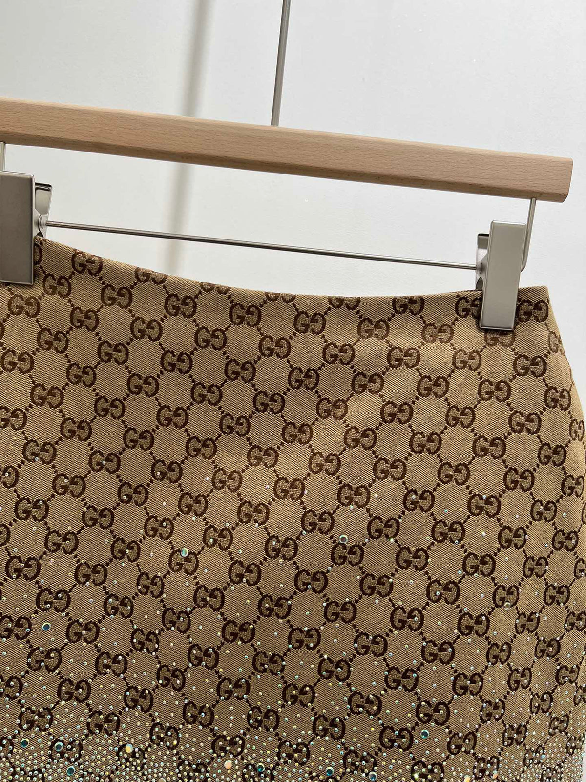 Gina Crystal Embellished Mini Skirt