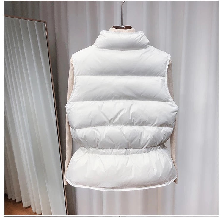 HEIDI | Gilet coupe-vent léger en duvet