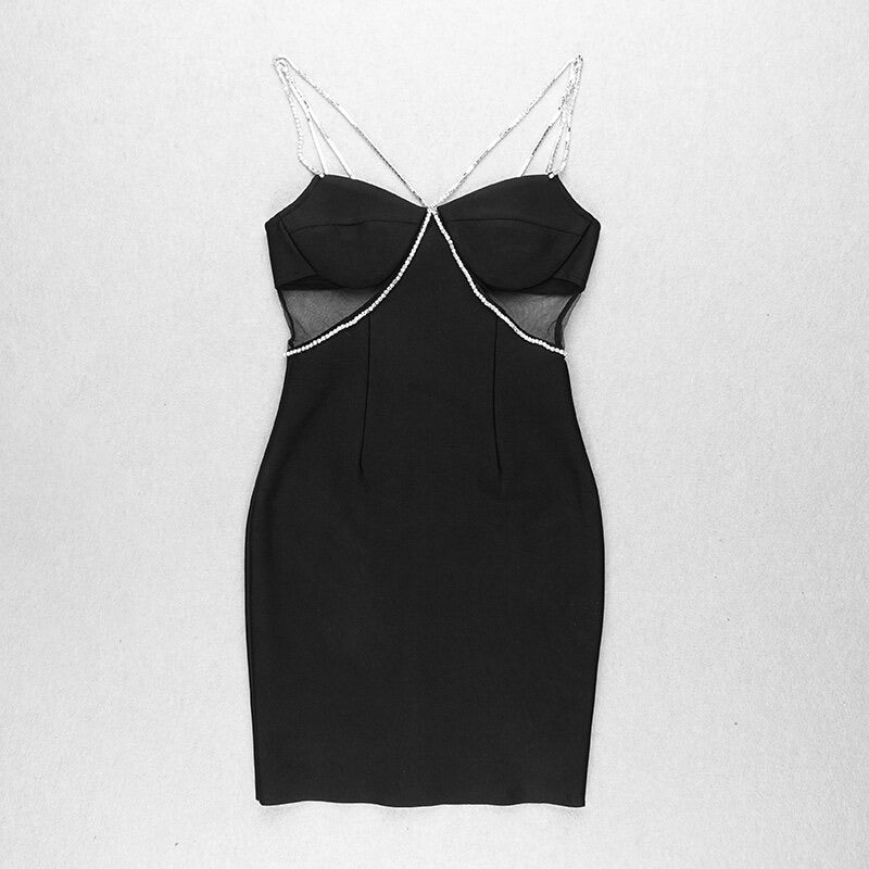 NANA | DIAMANTÉ BODYCON KLEID