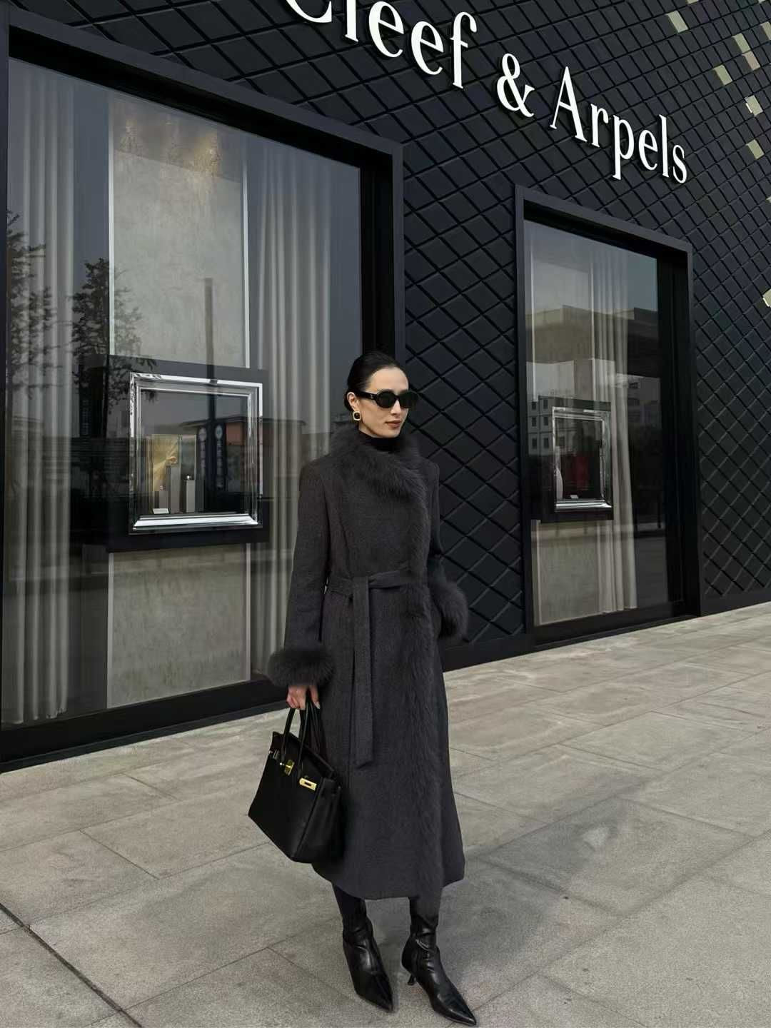 Joly Woly Fox Fur Coat