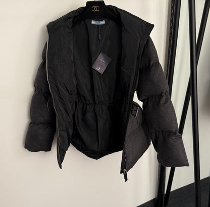 Belted Puffer Jacket