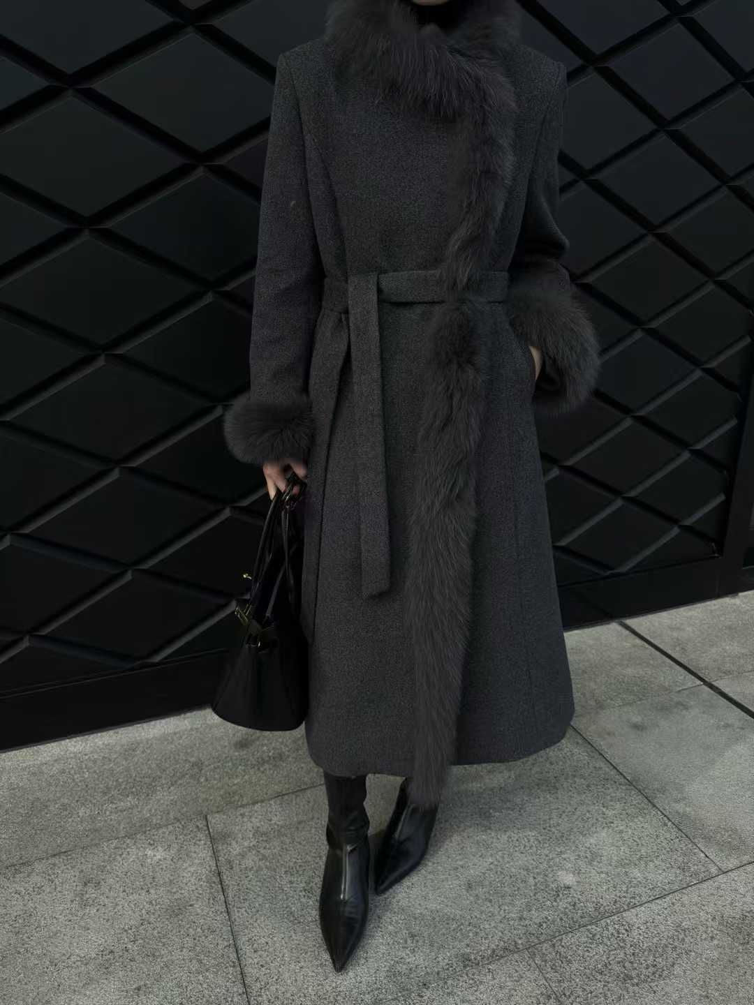 Joly Woly Fox Fur Coat