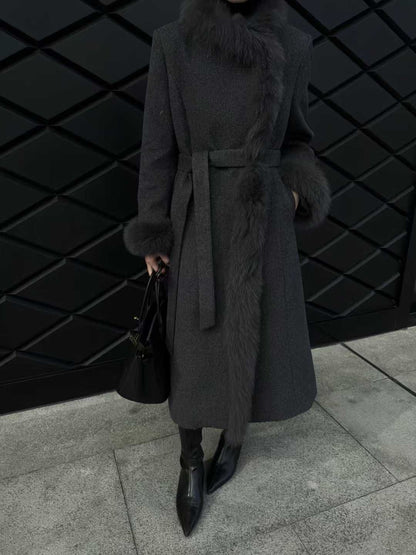 Joly Woly Fox Fur Coat