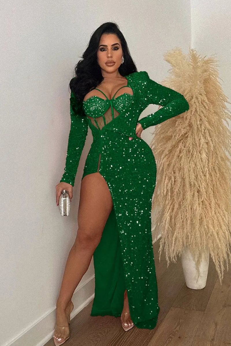 DE MARQUE 2-PIECE DRESS