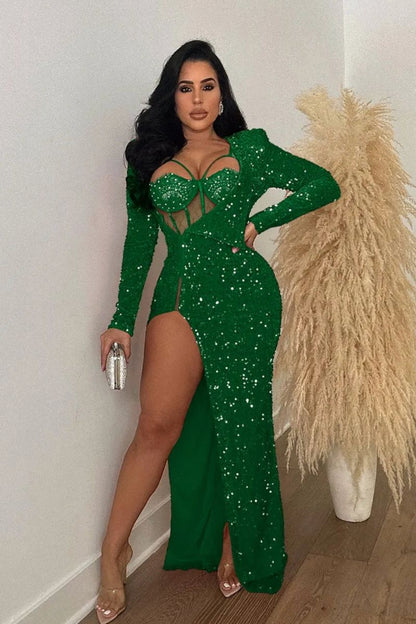 DE MARQUE 2-PIECE DRESS