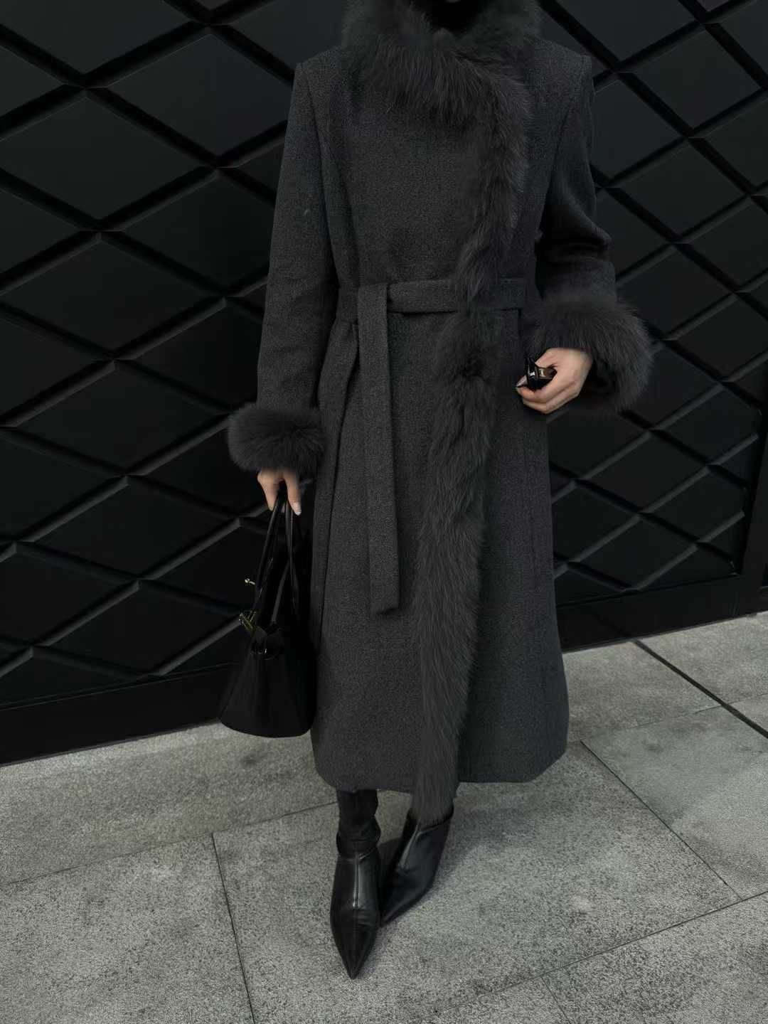 Joly Woly Fox Fur Coat