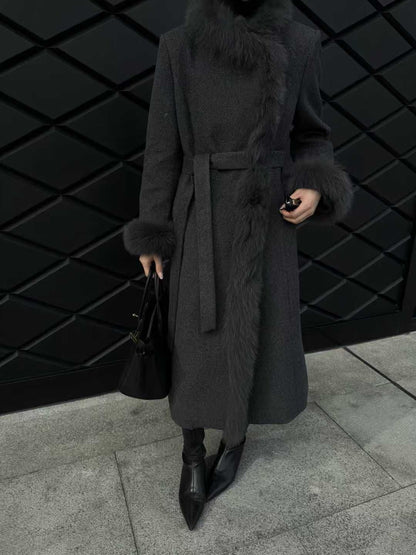 Joly Woly Fox Fur Coat