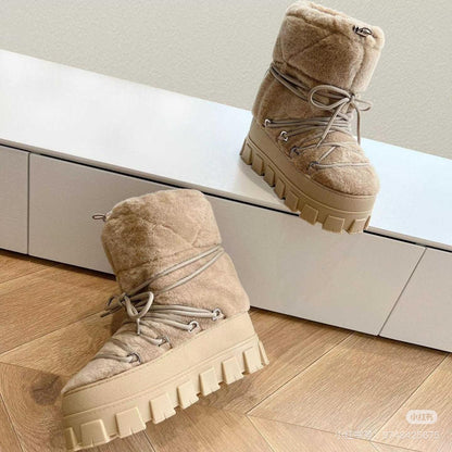 JONA Ankle Boots Fluffy