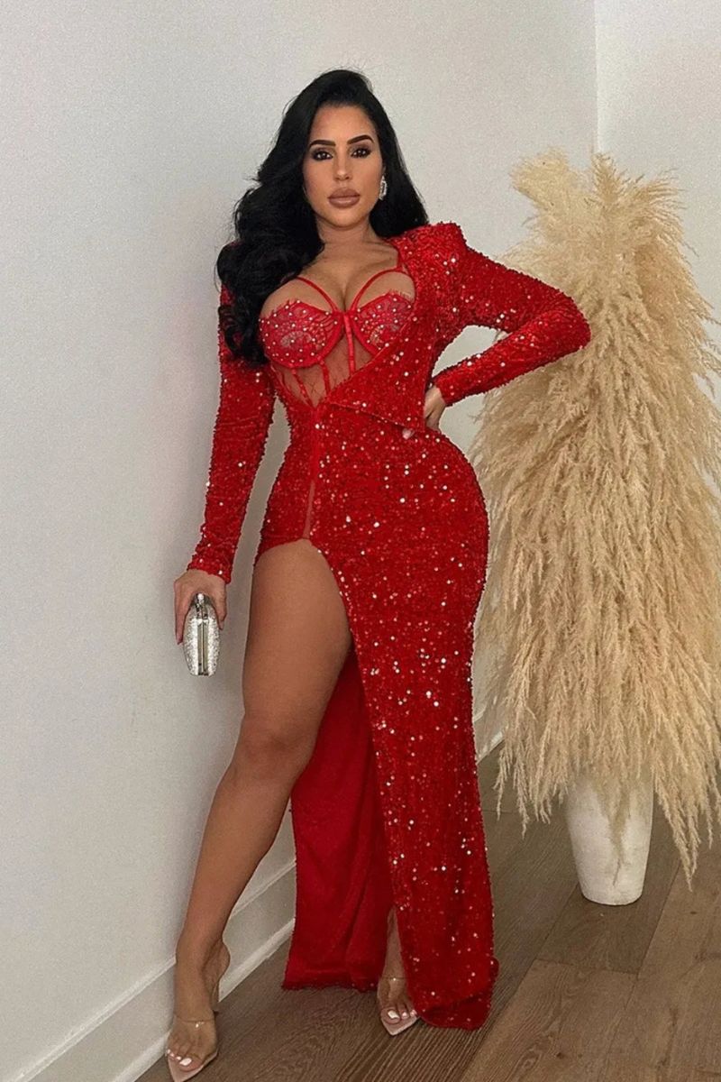 DE MARQUE 2-PIECE DRESS