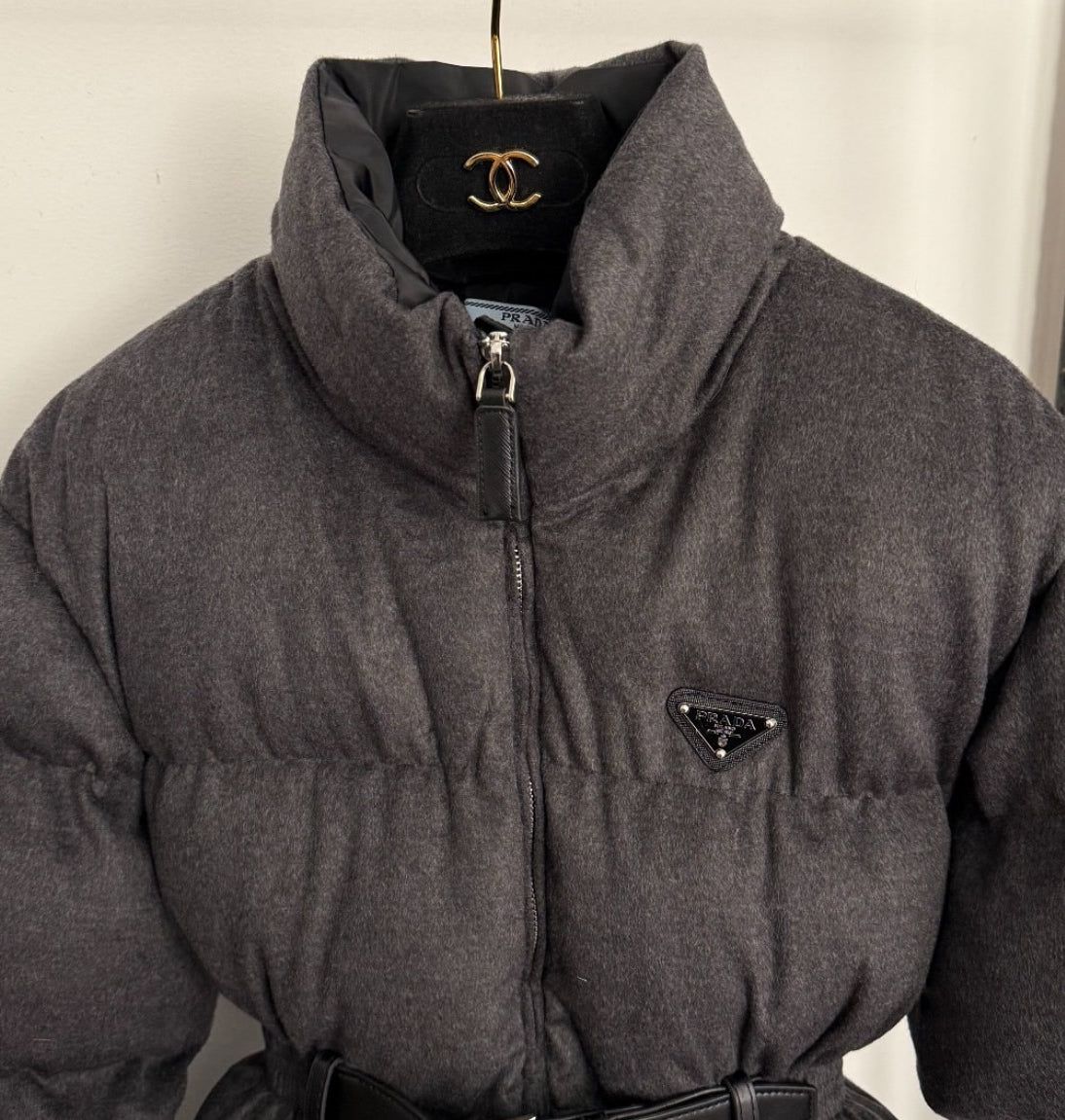 Belted Puffer Jacket