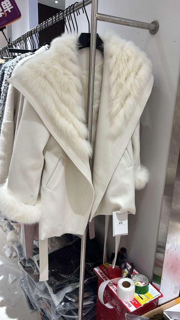 Lilly Fox Fur Coat