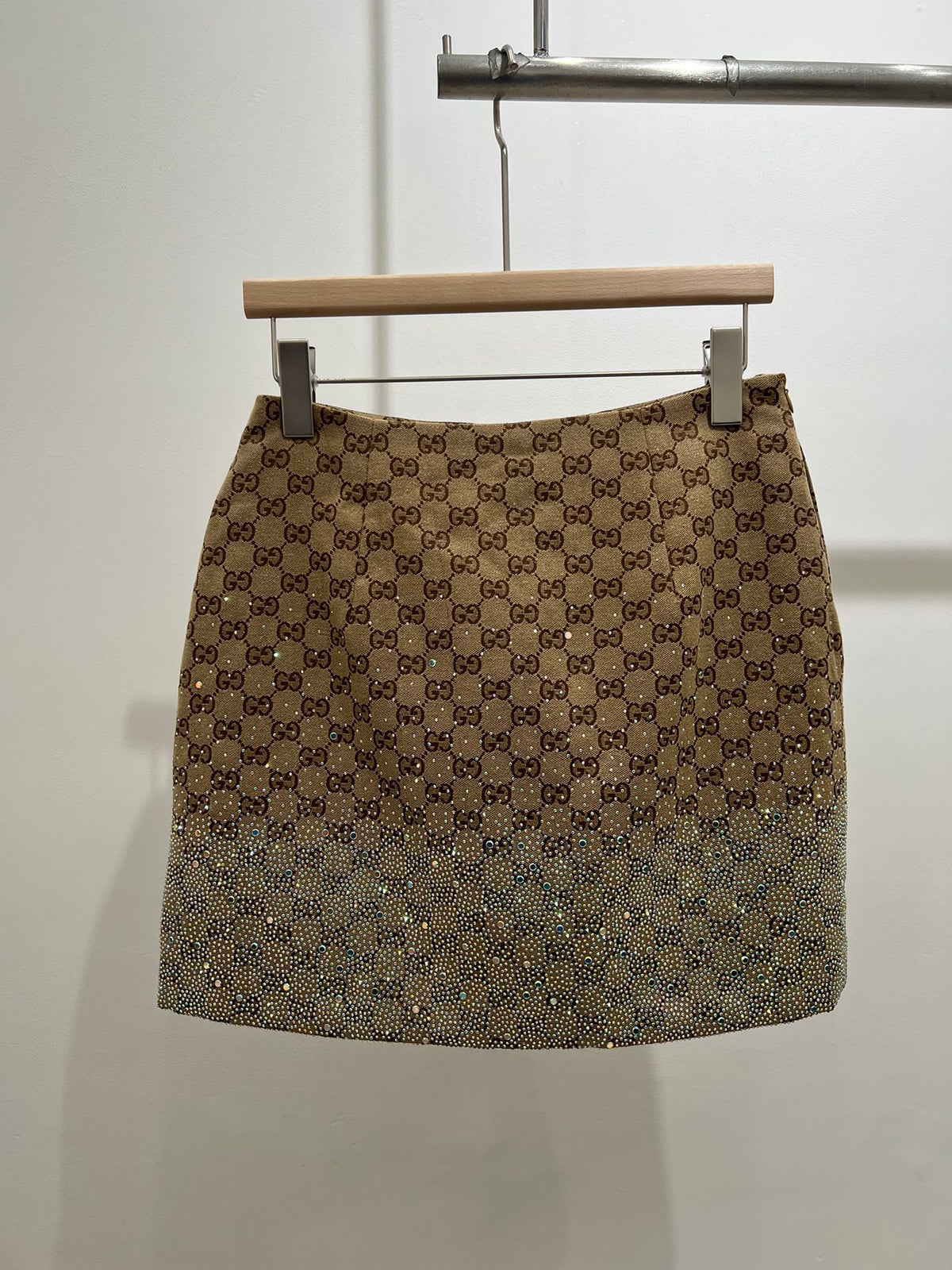 Gina Crystal Embellished Mini Skirt