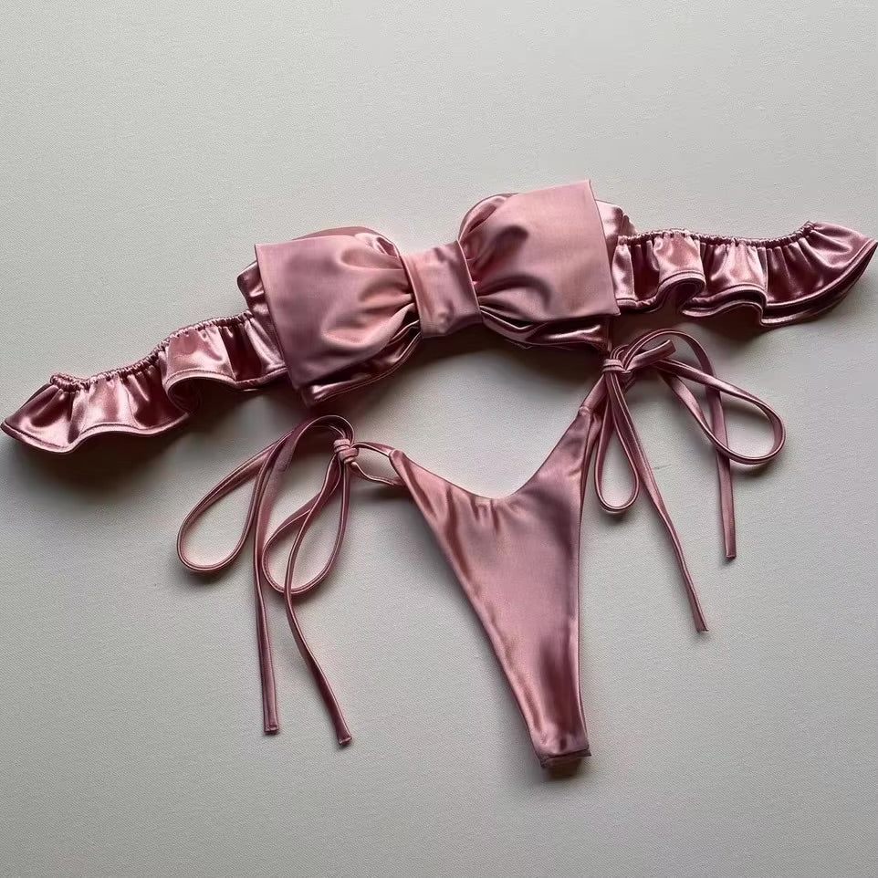 BOWY BIKINI-SET BLAU