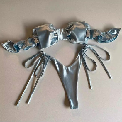 BOWY BIKINI-SET BLAU