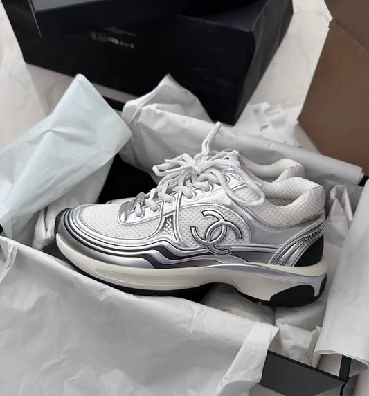 CHANTELO silver shoes (for her & him)