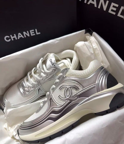 CHANTELO silver shoes (for her & him)